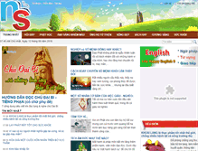 Tablet Screenshot of nguonsang.com